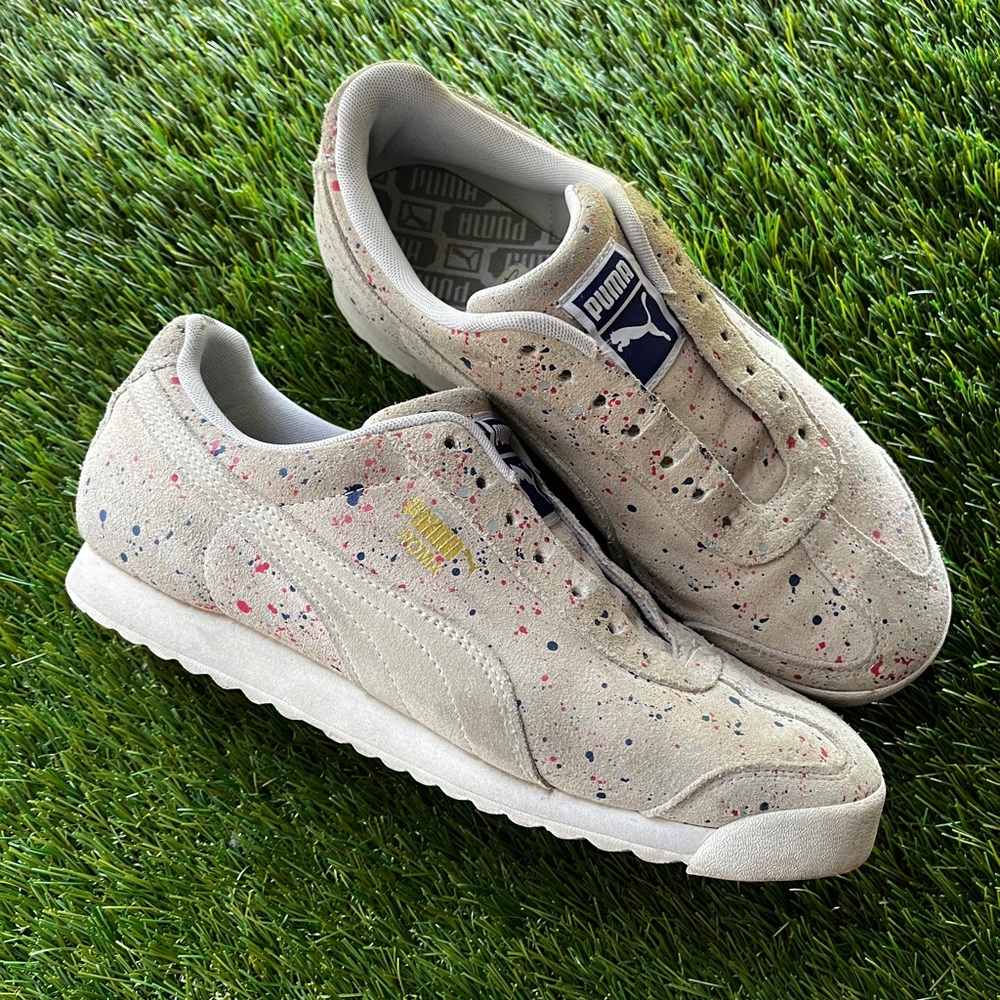 PUMA ROMA SUEDE ‘Paint Splatter’